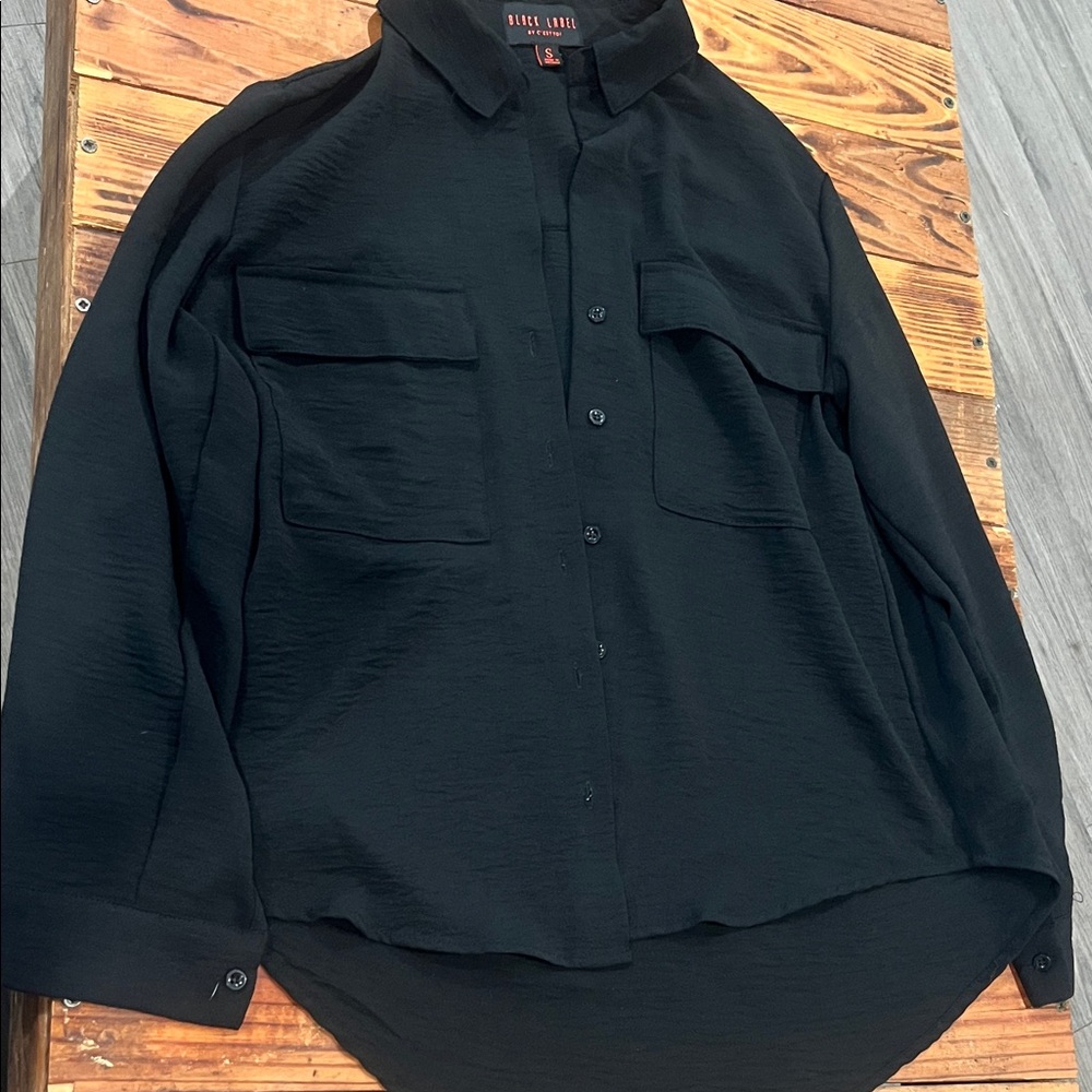 Black Button Down Shirt